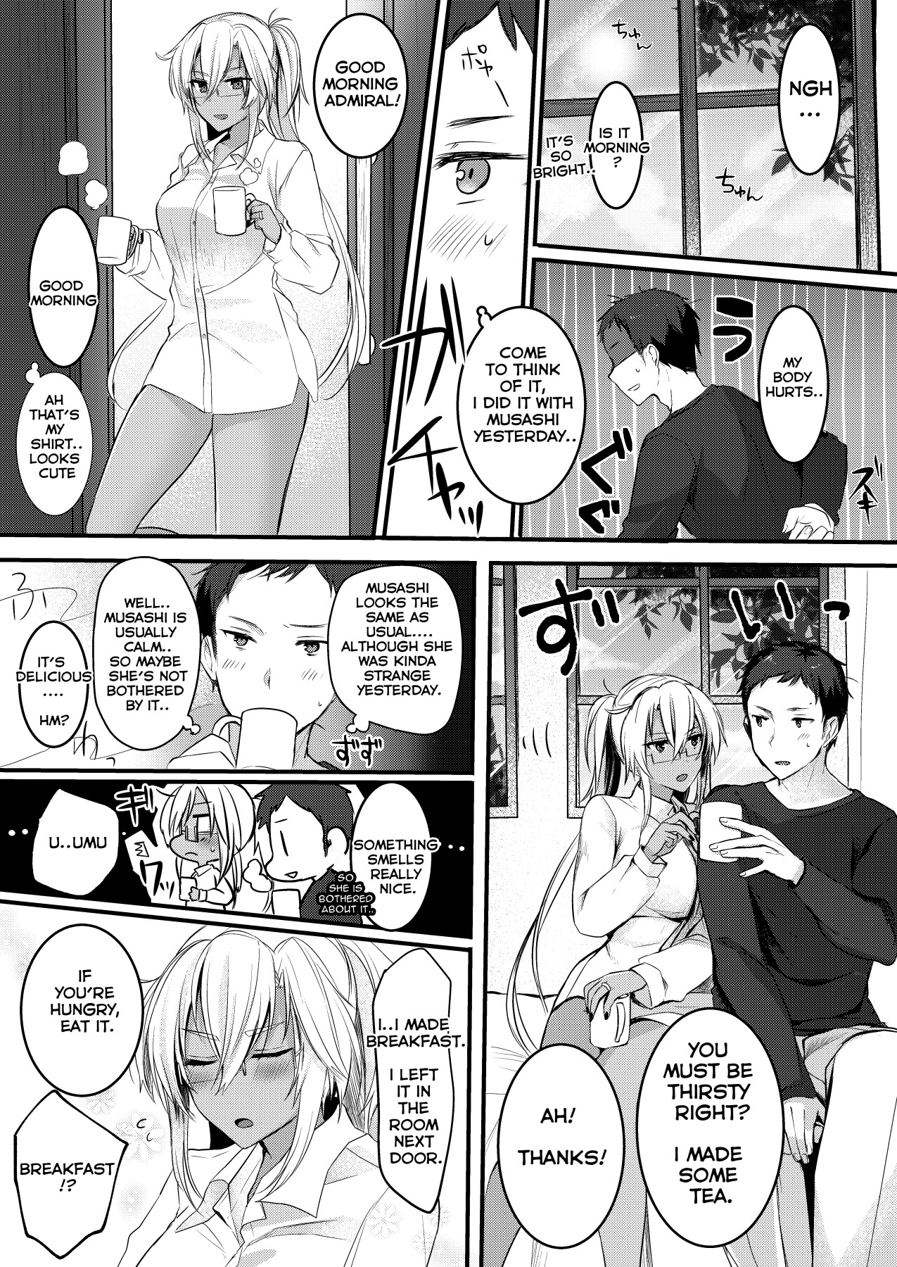 Hentai Manga Comic-Musashi-san's Night Time Circumstances Compilation-Read-34